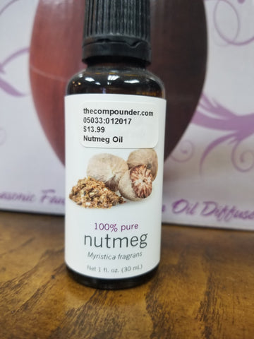 Essential Oils, Nutmeg - 1 fl oz.