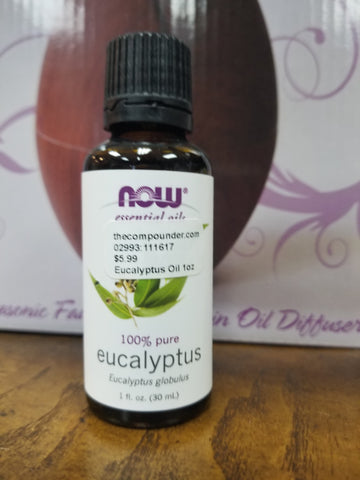 Essential Oils, Eucalyptus - 1 fl oz.