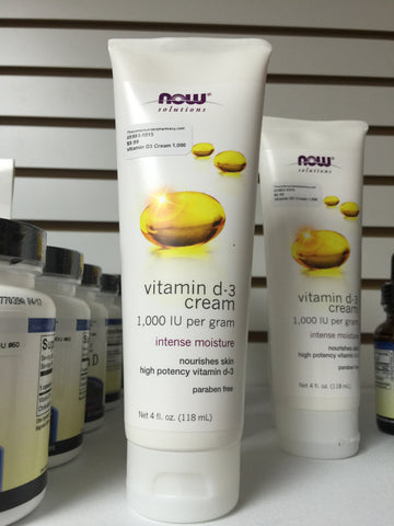 Vitamin D3 Cream 4oz